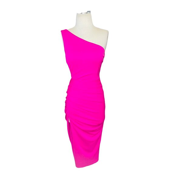 Katie May New Age Dress in Electric Pink New Womens Midi - Picture 4 of 8